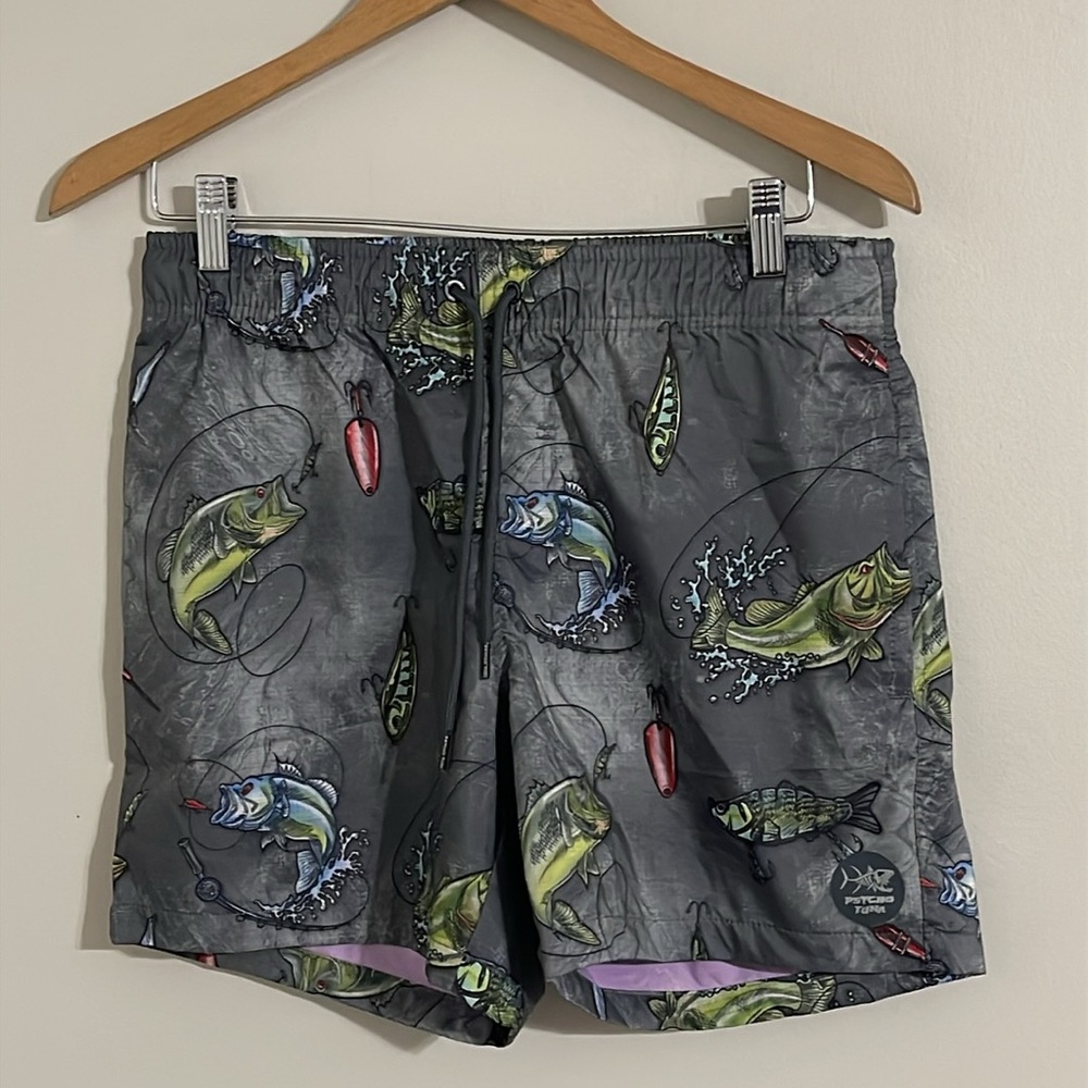 Psycho tuna REEL 'EM IN SWIM SHORTS small